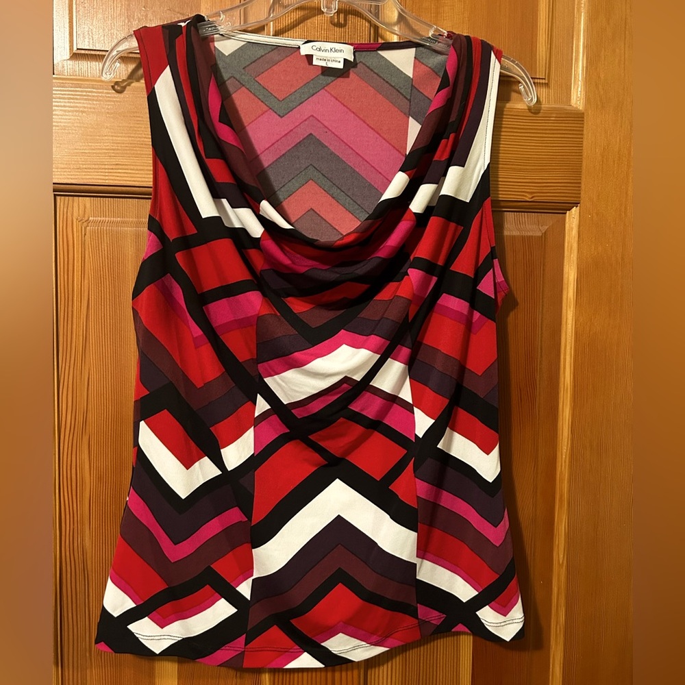 Calvin Klein Women’s Large Sleeveless Top